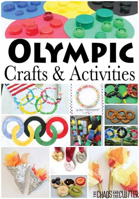 Olympics Crafts and Activities and lots of ideas to get your kids engaged Activities For Kids, Olympic Activities For Kids, Olympic Activities, Olympic Crafts, Olympics Activities, Themed Food, Food Themes, The Chaos, Craft Activities