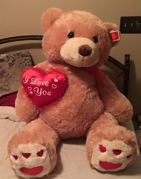 My Valentines Day Bear. Valentines Build A Bear, Big Bears For Valentines Day, Valentines Teddy Bears Aesthetic, Valentines Bear, Valentine’s Day Bear, Big Teddy Bear Valentines Day, Valentine’s Day Bears, Valentine Bear, Valentines Day Bears