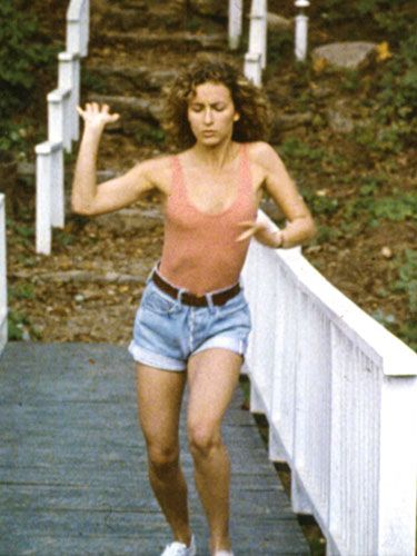 The Most Iconic Denim Looks of All Time Baby Dirty Dancing, Bardot Brigitte, Dirty Dancing Movie, Jean Seberg, Jennifer Grey, Lauren Hutton, Dancing Baby, Patrick Swayze, Annie Leibovitz