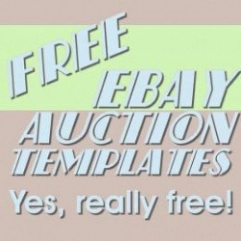 Free to use templates to spruce up your auction listings on Ebay. Ebay Inventory Organization, Ebay Selling Tips, Reselling Clothes, Selling Stuff, Buying A Condo, Money Saving Apps, Reselling Business, Selling On Amazon, Money Savers