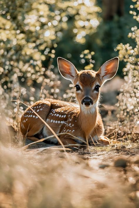 Deer Jumping Photography, Woodland Creatures Aesthetic, Baby Deer Photography, Farm Animal Photography, Cute Wallpapers Animals, Pictures Of Deer, Animal Reference Photos, Animals In The Woods, Vintage Animal Prints