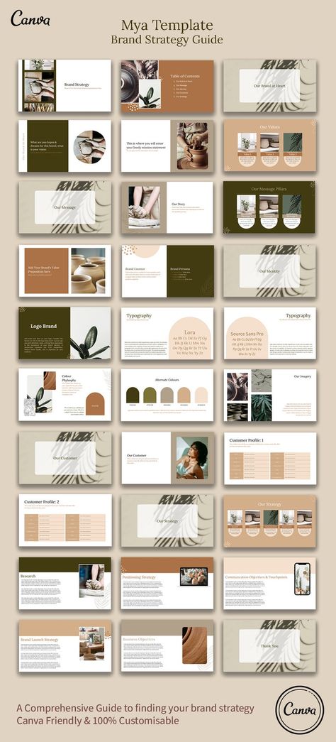 Brand Guidelines Inspiration, Brand Identity Presentation Layout, Branding Strategy Templates, Branding Presentation Template, Commercial Presentation Design, Branding Guidelines Template, Brand Presentation Layout, Branding Presentation Design, Brand Presentation Design