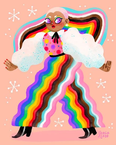 Nov 15, 2020 - Digital Art,Illustration,Character Design Pride Digital Art, Queer Wall Art, Lgbtq Posters Design, Pride Illustration Art, Inclusivity Art, Rainbow Illustration Art, Pride Month Illustration, Lgbtq Illustration, Queer Illustration