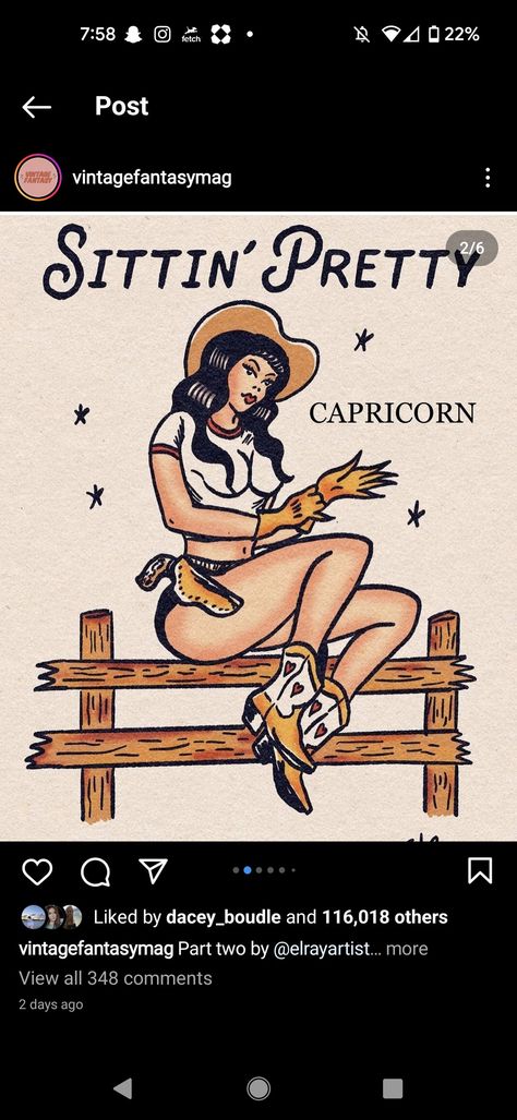 Pin Up Tattoos, Cowgirl Pinup Tattoo, Cowgirl Pinup, Pinup Tattoo, Cowgirl Tattoos, Coffee Trailer, Bouidor Photography, Cowgirl Art, American Traditional Tattoo