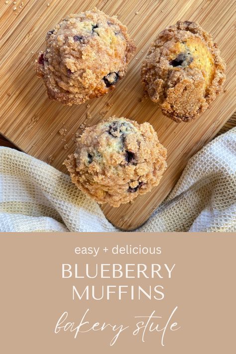 The best homemade blueberry muffins you will ever make. So easy to whip up, ingredients already in your pantry. Easy Blueberry Muffins With Crumble, Blueberry Muffins Dried Blueberries, Homemade Blueberry Muffins Healthy, Recipes Using Dried Blueberries, Homemade Muffin Mix Recipes, How To Make Blueberry Muffins, Blueberry Muffins Streusel Topping, Homemade Blueberry Muffins Easy, Dried Blueberry Muffins