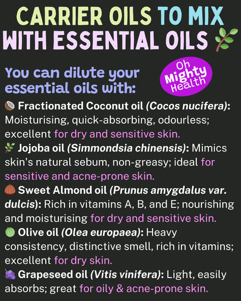 Carrier oils for essential oils Carrier Oils For Essential Oils, Carrier Oil Benefits, Carrier Oils For Skin, Ayurvedic Healing, Essential Oils Herbs, Carrier Oil, Oil Benefits, Oil Blends, Healing Herbs