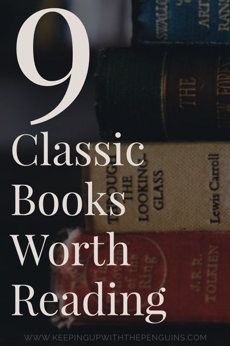 9 Classic Books Worth Reading — Keeping Up With The Penguins Classics To Read, Best Classic Books, Books Worth Reading, How To Read More, Contemporary Novels, Books You Should Read, Reading Challenge, No Doubt, Reading Recommendations