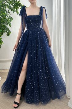 #BEAUTY ,#REALATIONSHIPS #Fashion #Outfits #Winter Outfits #Animals Starry Night Prom Dress Midnight Blue, Starry Night Prom Dress, Night Prom Dress, Starry Night Prom, Patterned Bridesmaid, Starry Night Dress, Promotion Dresses, Wedding Tiara, Prom Party