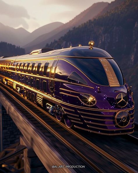 Luxury Train Aesthetic, Luxury Train Car, Mercedes Benz Luxury, Luxury Sleeper Train, Train Luxury, 2024 Mercedes Benz, Futuristic Train, Luxury Train Travel, Fantasy Objects