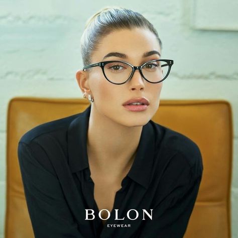 Hailey Bieber Sunglasses Women Cateye, Fashionable Spectacles For Women, Bolon Eyewear Glasses, Cateye Glasses Frames For Women, Black Cateye Glasses, Cat Eye Spectacles Women, Woman Glasses Frames, Chic Glasses For Women, Modern Glasses Eyewear Women