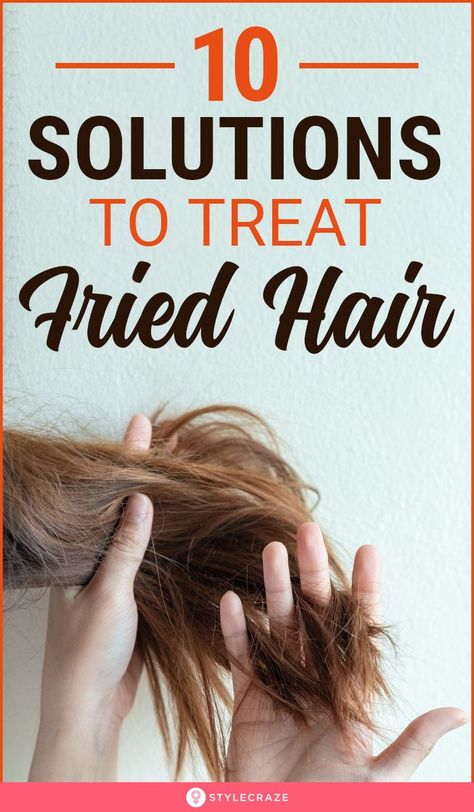 Fried Hair, Stop Hair Breakage, Dry Brittle Hair, Dead Hair, Best Hair Care Products, Home Remedies For Hair, Hair Treatments, Hair Remedies, Brittle Hair