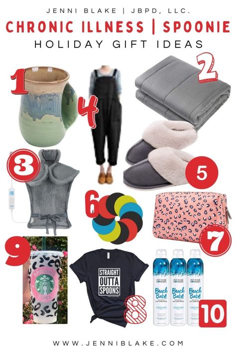 2021 Chronic Illness / Spoonie Gift Guide | List of 10 gifts under $50 Chronic Illness Outfits, Chronic Illness Essentials, Chronic Illness Cart, Spoonie Bag, Myalgic Encephalitis, Huntington's Disease, Game Station, Dysautonomia Pots, Spoonie Life