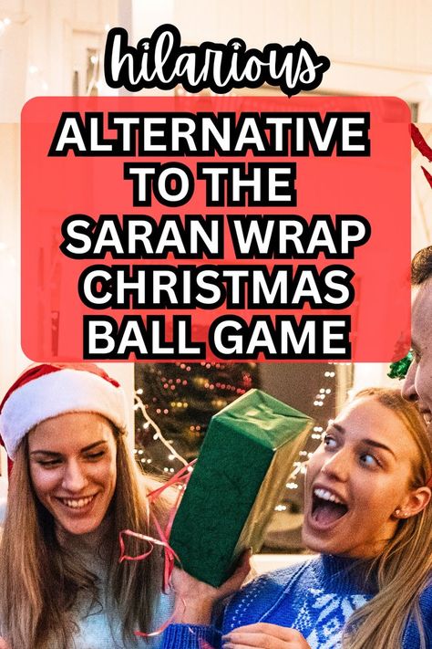 Saran Wrap Ball, Family Christmas Party Games, Christmas Group Games, Christmas Party Games For Groups, Xmas Party Games, Christmas Eve Games, Funny Christmas Party Games, Fun Family Christmas Games, Christmas Party Games For Adults