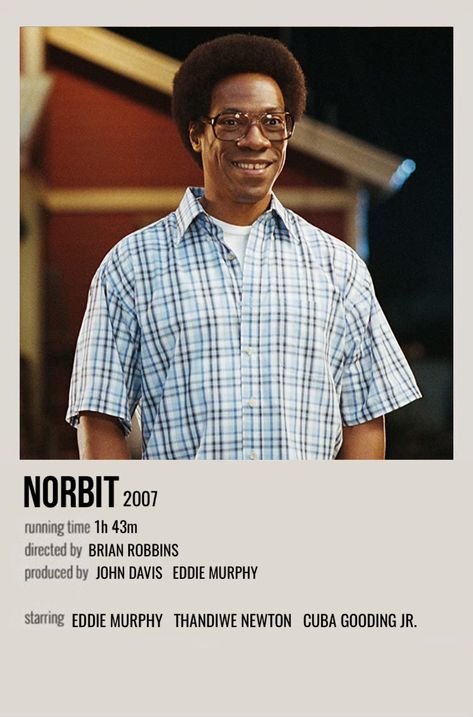 Norbit Movie Poster, Norbit Movie, Dean Deleo, Eddie Murphy Movies, Halloween Movie Poster, Polaroid Movie Poster, Indie Movie Posters, Movie Collage, Movies To Watch Teenagers