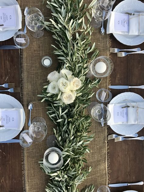 Table Decorations Olive Branches, Wedding Table Olive Leaves, Wedding Olive Branch Decoration, Olive Leaf Table Runner, Olive Branch Centrepiece, Olive Branch Table Setting, Olive Leaves Centerpiece, Olive Branch Table Runner, Olive Leaf Garland Wedding