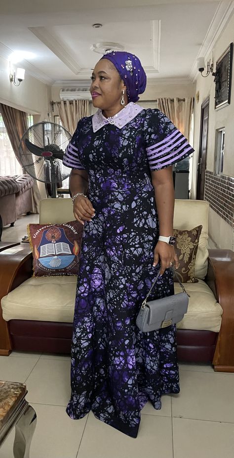 Ankara Agbada Styles For Women, Kampala Kaftan Styles For Women, A Shape Gown Ankara, Kampala Gown Styles For Ladies, African Dress Patterns, White Lace Long Sleeve Dress, Boubou Styles For Women, Bubu Gown Styles, African Print Dress Ankara