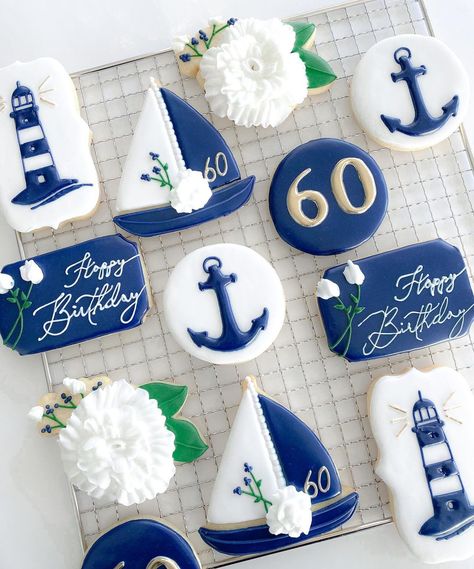 Nautical 60th Birthday Party, 60th Birthday Cruise Ideas, Boat Theme Birthday Party, Cruise Birthday Ideas, Cruise Themed Party Ideas, Yacht Birthday Party Ideas, Boat Theme Party, Nautical Birthday Theme, Yacht Party Theme