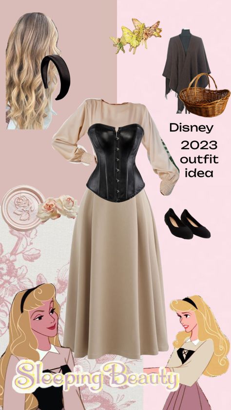 Sleeping beauty -Aurora #disney #sleepingbeauty #outfitinspo #outfit #cosplay #idea Sleeping Beauty Outfit Ideas, Sleeping Beauty Cosplay, Aurora Costume, Sleeping Beauty Costume, Cosplay Idea, Disney Princess Outfits, Disney Makeup, Senior Trip, Disney Sleeping Beauty