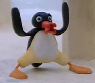 Pingu Gang 🐧🐧🐧 on Instagram: “Day 1321: Boo! I will scare you. I hope. I am big scary. I rate this picture a 10/10 because I am big scary. • Question: Am I scary? •…” Big Scary, I Hope, Memes