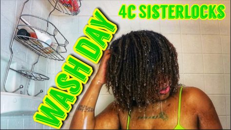 No braiding and banding wash day for 10month Sisterlocks Sisterlocks Installation, Apple Cider Detox, Best Shampoo, Detox Shampoo, 4c Natural, Wash Day, 4c Natural Hair, Twist Braid Hairstyles, Best Shampoos