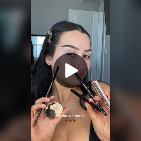 This makeup tutorial shows my tips and tricks to filling in uneven eyebrows. I always try to focus on makeup for asymmetrical face shapes to make my features appear more even. Anastasia Beverly Hills, Brow Wiz in chocolate & ebony, brow pen in ebony and medium brown, brow freeze, and clear brow gel 🖤 Brow Gel Tutorial, High Arch Eyebrows, Asymmetrical Face, Anastasia Brow Gel, Abh Brow Wiz, Anastasia Clear Brow Gel, Anastasia Dip Brow, Uneven Eyebrows, Brow Freeze