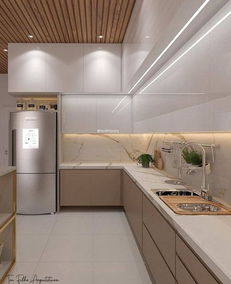 Kitchen ideas for small spaces apartment design cabinets Kitchen Interior Modern, Best Kitchen Layout, Simple Kitchen Design, Kitchen Modular, Kitchen Tiles Design, Modern Kitchen Cabinet Design, Modular Kitchen Design, Eclectic Kitchen, Modern Kitchen Interiors