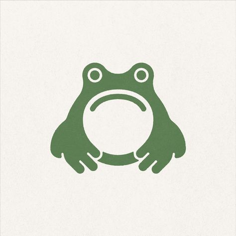 Frog Tea, Matsumoto Hoji, Frog Logo, Tea Logo, Frog Illustration, Japanese Symbol, Ra Ideas, Print Design Art, Brand Assets