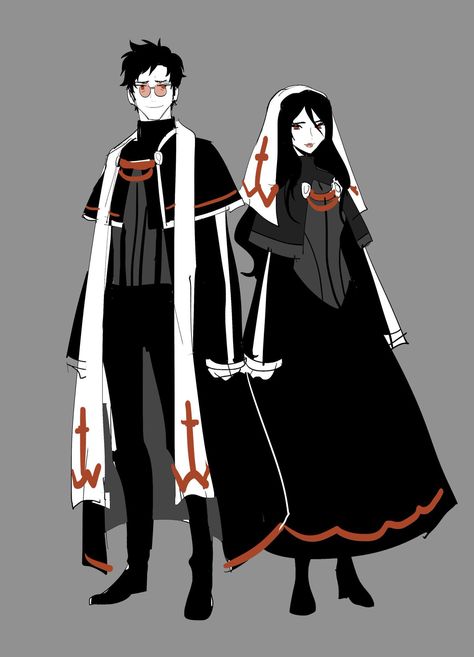 Priest Outfit, Priest Costume, Nun Outfit, Character Design Male, Drawing Clothes, Fantasy Clothing, Fantasy Fashion, Dnd Characters, Character Outfits