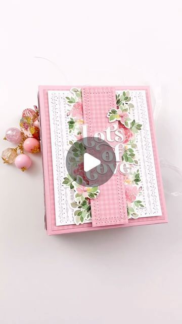 Ashley Bright Crafts on Instagram: "Throwback to a mini album I made a while ago. Recently added in a few more pretty details 💕" Scrapbook Mini Albums Ideas, Album Scrapbook Ideas, Mini Album Ideas, Mini Album Scrap, Mini Scrapbook Album, Mini Albums Scrap, Album Scrapbook, Mini Scrapbook, Mini Scrapbook Albums