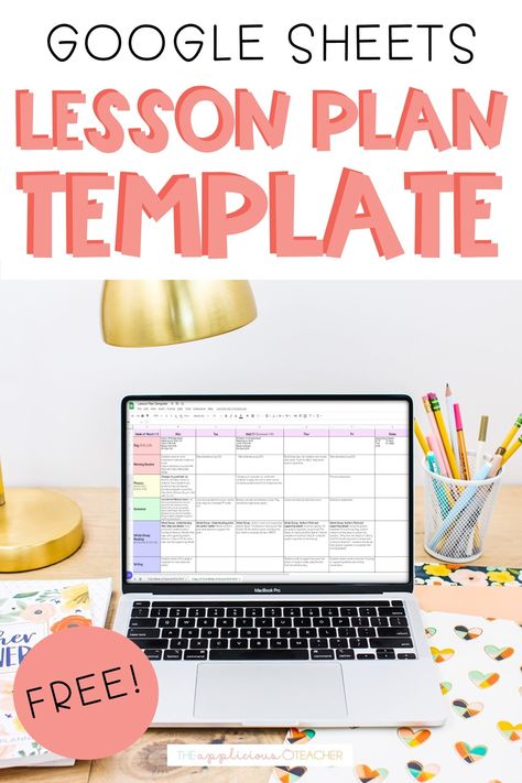 Resource Room Lesson Plan Template, 3rd Grade Lesson Plan Template, Teacher Sheets Free Printable, Google Doc Lesson Plan Template Free, Teacher Day Plan Template, Google Slides Lesson Plan Template, Effective Lesson Planning, Google Sheets Templates Teachers, Aba Lesson Plans