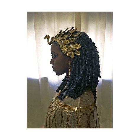 0 Egyptian Headpiece, Egyptian Fashion, Fandom Fashion, Fantasy Costumes, Fantasy Fashion, Mode Inspiration, Black Is Beautiful, Costume Design, Headdress