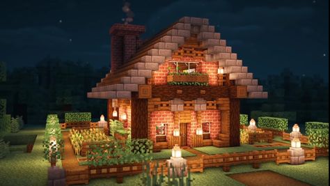 Epic Minecraft Houses, Fairy Minecraft, Minecraft Small House, Rumah Minecraft Sederhana, Minecraft Structures, Cozy Gaming, Cute Minecraft Houses, Minecraft Inspo, Minecraft Architecture