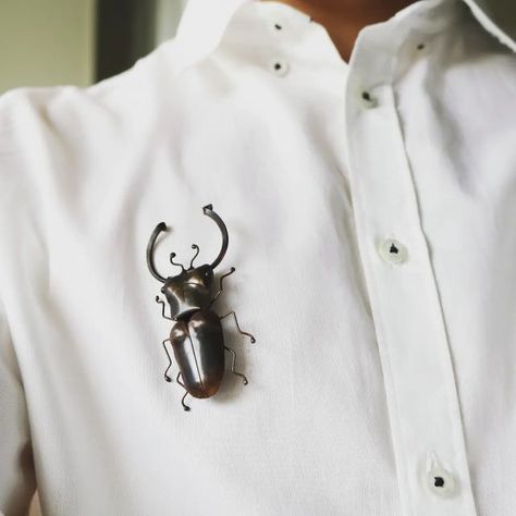 Bug Clothes, Bug Aesthetic, Bug Outfit, Bug Fashion, Bug Clothing, Bug Party, Bug Brooch, Insect Brooch, Bug Boy