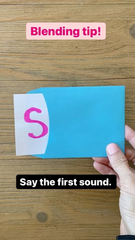 Here’s a fun way to practice successive blending. This helps those kids who are struggling in the beginning to blend three sounds together.… | Instagram Blending Sounds Activities Preschool, Blending Games For Kindergarten, 1st Grade Blending Activities, Blending Phonemes Activities, Blending Practice Kindergarten, Teaching Blending Sounds, Blending Letters Activities, Successive Blending Activities, Blending Games Phonics