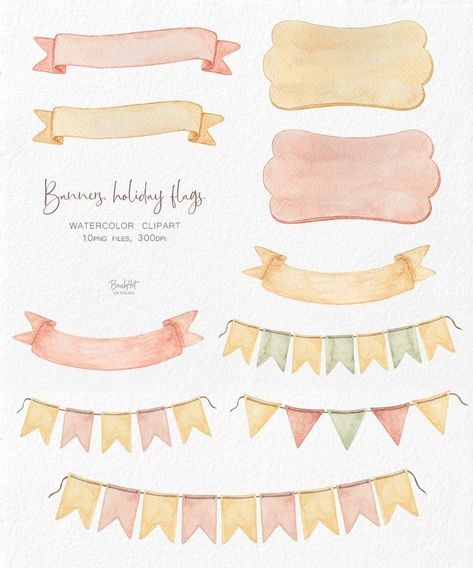 Png Balloons, Birthday Party Clipart, Watercolor Holiday, Idee Cricut, Party Clipart, Birthday Clipart, Watercolor Png, Balloon Banner, Create Digital Product