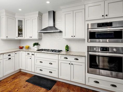 Fabuwood Allure Fusion Blanc 10 x 10 Kitchen - 10 x 10 Kitchen Cabinets - Kitchen Cabinets - Kitchen