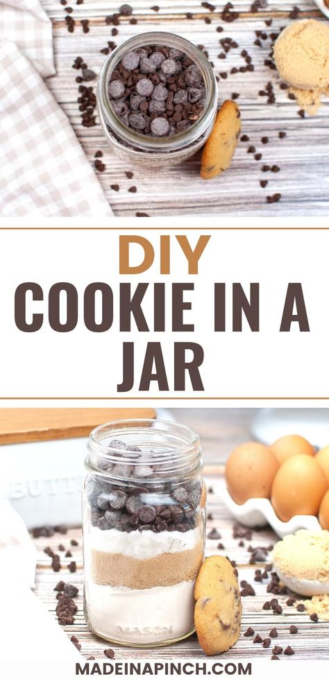 Diy Cookie Mix In A Jar, Chocolate Chip Cookie In A Jar Recipe Gift, Mason Jar Cookie Mix Recipe Printable, Biscuits In A Jar Gift, Chocolate Chip Cookies In A Jar, Cookie In A Jar Recipe Gift, Mix In A Jar Recipes, Cookie Jar Recipe, Hot Chocolate In A Jar Recipe