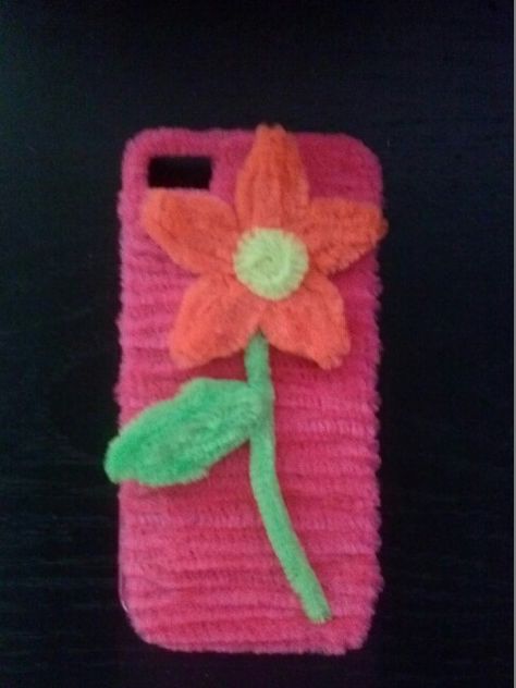 Flower Phone Case Clean Phone, Flower Phone Case, Pipe Cleaner, Phone Case, Phone Cases