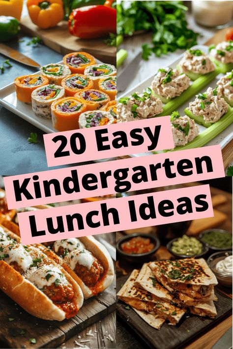 Quick & Healthy Lunch Ideas for Kindergarten Healthy Lunch Ideas For Kindergarteners, Kindergarten Lunch Ideas, Kindergarten Lunch, Ideas For Kindergarten, Easy School Lunches, Pillsbury Grands, School Lunch Recipes, Mini Bagels, Pizza Pockets