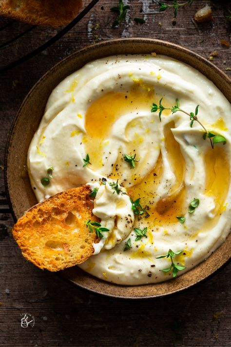 Whipped Goat Cheese | J Cooking Odyssey Cold Dip Recipes For Parties, Easy Cold Dip Recipes, Litha Recipes, Whipped Goat Cheese Dip, Cold Dip, Cold Dip Recipes, Goat Cheese Dip, Goat Cheese Appetizer, Whipped Goat Cheese