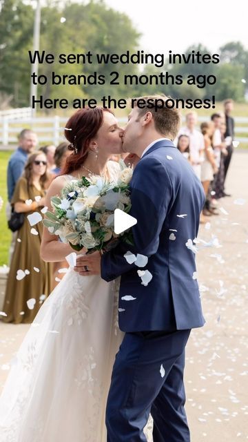 Wedding Planning Resource on Instagram: "PSA: Send your wedding invites to ur fav brands! 🤩 Credit to @kennathedoghandler on TikTok! ✨  #wedding #weddinginspo #weddingideas #weddinginvitations #bridetobe #groomtobe #2023wedding #weddinggift #weddingpresent #weddingplanning" Wedding Gifts, Wedding Planning, Wedding Invitations, Companies To Send Wedding Invites, Tiktok Wedding, Wedding Company, Wedding Invites, Wedding Inspo, Wedding Party