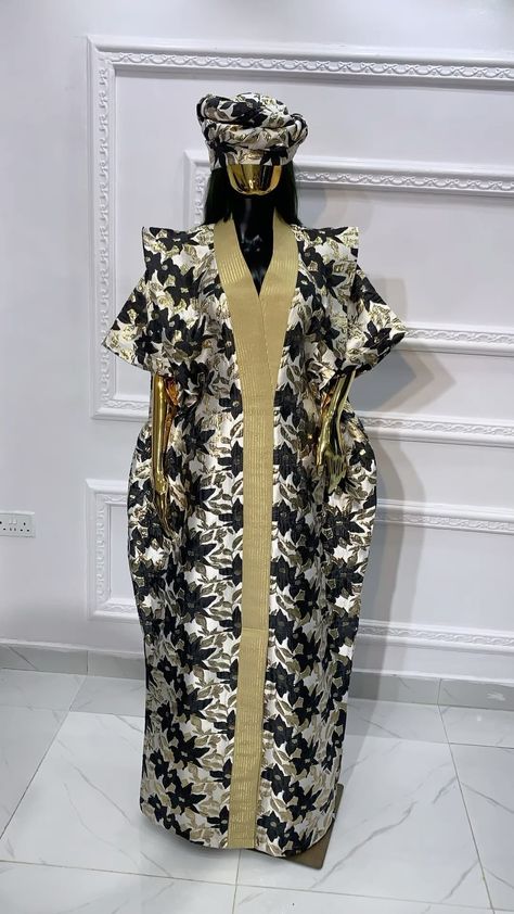 Damask Boubou Style, Damask Bubu Styles For Nigerian Women, Damask Bubu Style, Adire Boubou Styles For Women, Damask Styles, Ankara Bubu Gown Styles, Kampala Gown Styles For Ladies, African Prom Dresses Ankara, Bubu Styles