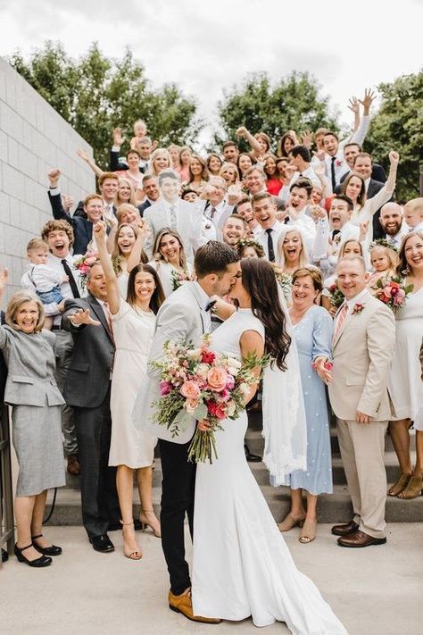 Family Wedding Pictures, Temple Wedding Photos, Wedding Group Photos, Wedding Photo List, Draper Utah, Wedding Exit, Amazing Wedding Photos, Family Wedding Photos, Wedding Portrait Poses