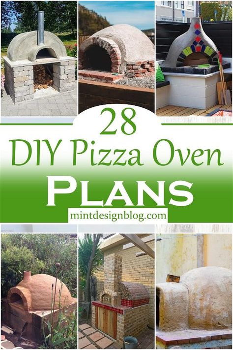 DIY Pizza Oven Plans 1 Woodfire Pizza Oven Diy, Homemade Pizza Oven How To Build, Diy Pizza Oven Outdoor, Brick Pizza Oven Plans, Outdoor Pizza Oven Area, Diy Outdoor Pizza Oven, Wood Fired Pizza Oven Diy, Pizza Oven Outdoor Plans, Homemade Pizza Oven