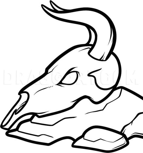 Cow Drawing Ideas, Cow Skull Drawing, Easy Cow Drawing, Skull Drawing Ideas, Sketch Guide, Draw A Cow, Draw A Skull, Easy Skull Drawings, Cow Sketch