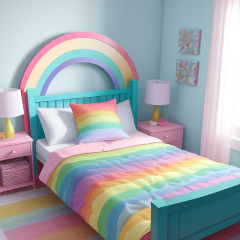 Kids room rainbow