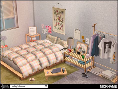 today's house set | give me a nickname on Patreon Sims 4 Cc Furniture Patreon Living Room, Sims Bed Cc, Sims 4 Teen Room Cc, Sims 4 Furniture Cc Bedrooms, Sims 4 Cc Build Mode Items, Sims 4 Cc Furniture Living Rooms, Sims 4 Beds, Mod Furniture, Sims 4 Bedroom