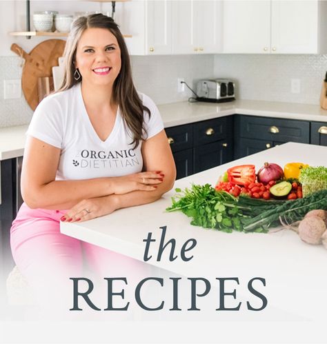 Recipes - The Organic Dietitian Purely Inspired Organic Protein Recipes, Registered Dietitian Meals, Nutritionally Balanced Meal, Dietician Recipes, Future Dietitian, Registered Dietitian Nutritionist, Types Of Food, Raw Vegan, Gut Health