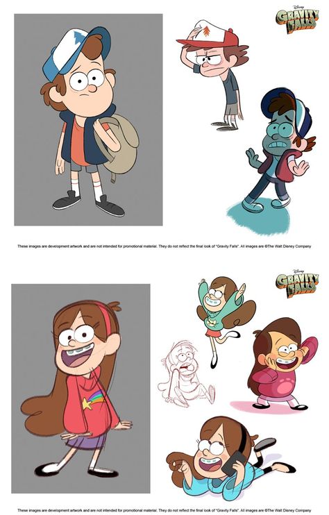 First look at Gravity Falls. The first Dipper looks like Paperjam Dipper and the third Mabel looks like Lilo from Lilo and Stitch Cute Art Drawings, Gravity Falls Characters, Android Jones, Animation Schools, Anna Cattish, Packaging Snack, Character Design Cartoon, Gravity Fall, Desenhos Gravity Falls