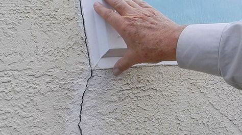 Diy Stucco Exterior, Stucco Patch, Stucco Repair, Stucco Siding, Stucco Texture, Foundation Repair, House Foundation, Stucco Exterior, Stucco Walls